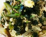 茄子とオクラのアレンジ素麺♥作り方7写真
