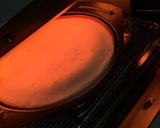ふわふわ桃のホットケーキ作り方7写真