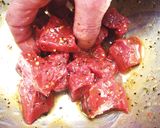 牛肉と野菜のゴロゴロ焼き作り方1写真