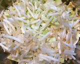 納豆キムチのオープンオムレツもどき作り方1写真