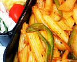 時短！お弁当に♪早茹でペンネでナポリタン作り方6写真