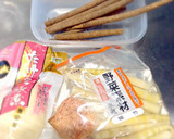超簡単 早い 竹の子水煮とゴボウの土佐煮作り方1写真