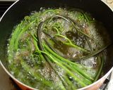 ワラビ納豆・ぬるぬるコラボ（＾＾）作り方3写真