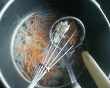 もやし×人参×酒粕×のお味噌汁作り方3写真