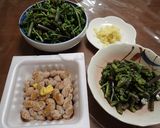 ワラビ納豆・ぬるぬるコラボ（＾＾）作り方6写真
