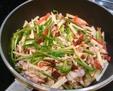 XO醤で青椒肉絲作り方4写真