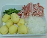 じゃがいもと豚の味噌煮作り方1写真