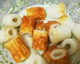 竹輪の磯辺揚げのチーズかけ作り方3写真