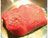 ネギ塩だれで食べる ローストビーフ丼♪作り方5写真