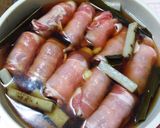 豚肉のゴボウ、ニンジン巻き作り方4写真