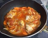 簡単★鶏肉とズッキーニのトマト煮込み作り方4写真