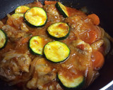 簡単★鶏肉とズッキーニのトマト煮込み作り方5写真