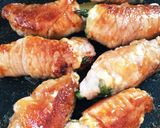 ブロッコリーの茎もおいしく豚肉巻♡チーズ作り方5写真