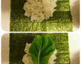 きんぴらごぼうでおにぎらず作り方3写真