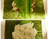 きんぴらごぼうでおにぎらず作り方5写真