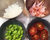 簡単☆ベーコンと枝豆のチーズリゾット作り方1写真