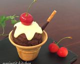 アイスみたいな♡チョコレートマフィン♡作り方5写真