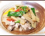 胡麻油香る★メンマのピリ辛炒め煮・保存食作り方5写真