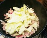 キャベツ入り豚キムチ作り方3写真