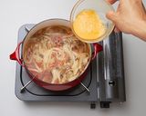 きのことトマトの洋風うどん作り方4写真