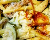 じゃがいもと茄子と豚肉のニンニク醤油炒め作り方5写真