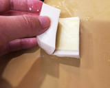 豆腐一丁丸ごと使用☆マヨケチャ肉巻き作り方3写真