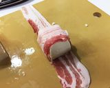 豆腐一丁丸ごと使用☆マヨケチャ肉巻き作り方5写真