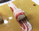 豆腐一丁丸ごと使用☆マヨケチャ肉巻き作り方5写真