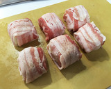 豆腐一丁丸ごと使用☆マヨケチャ肉巻き作り方6写真