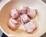 豆腐一丁丸ごと使用☆マヨケチャ肉巻き作り方7写真