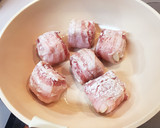 豆腐一丁丸ごと使用☆マヨケチャ肉巻き作り方7写真
