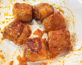 豆腐一丁丸ごと使用☆マヨケチャ肉巻き作り方9写真
