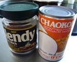 ココナッツミルクでカフェオレプリン作り方1写真
