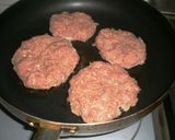夏のアボガドとハンバーグのサンドイッチ☀作り方1写真