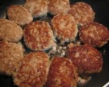 照り焼きつくね✿温玉添え作り方2写真