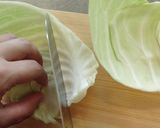 ＊基本の切り方＊せん切り（キャベツ）作り方1写真