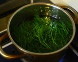 天然だしパックで作る おかひじきの和え物作り方3写真