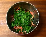 天然だしパックで作る おかひじきの和え物作り方4写真