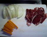 おだしジュワ～冷凍豆腐で肉豆腐！作り方2写真