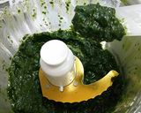 オイルとお塩だけ！バジルペースト2016作り方4写真