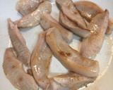 キャベツと豚トロのにんにく炒め作り方2写真