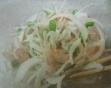 枝豆と玉ねぎとエビのかき揚げ作り方5写真
