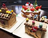 クリスマスケーキ&お菓子の家作り方3写真
