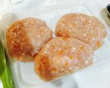 ズッキーニの丸ごとマヨつくね焼き作り方1写真