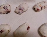クランベリーとマカダミアとクリチのパン作り方5写真