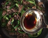 青椒肉絲風◎牛肉とピーマンの和風炒め作り方7写真