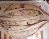 クランベリーとマカダミアとクリチのパン作り方11写真