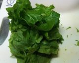 サラダ菜と水菜のサラダ作り方1写真