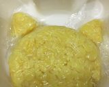 キャラ弁♪コマじろう弁当♪作り方1写真