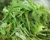 みょうがと水菜のマヨネーズサラダ作り方3写真